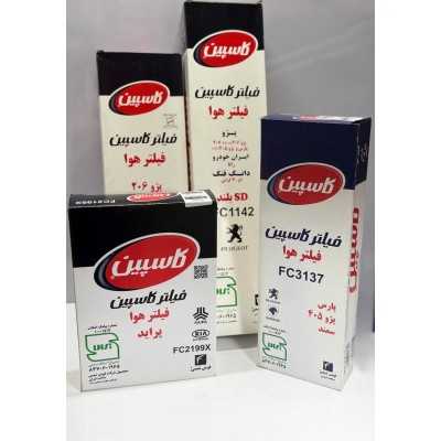 فیلتر هوا|فيلتر هوا بلند پژو 206 تيپ5 و پژو 207 و پژو 405 TU5 و رانا - كاسپين