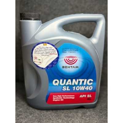 روغن موتور|روغن موتور 40-10 QUANTIC  SL به توتال 4 ليتري - BEHTAM